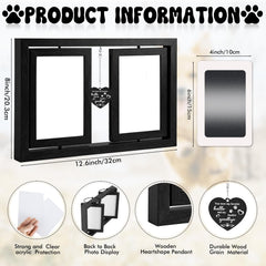Himake paw print impression kit creates a lasting, gentle memory
