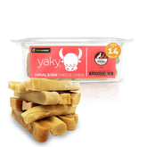 Chewmeter Himalayan Yak Cheese Chew in a 3lb bulk tub for dogs