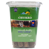 Himalayan Dog Chew Churro pumpkin cheese 6 inch chew ideal for canine dental play