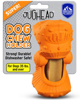 Himalayan Jughead Holder secures chews for steady chewing sessions.