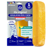 Himalayan Dog Chew Original Yak Cheese Stick provides long-lasting entertainment for large dogs.