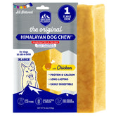 Himalayan Dog Chew Original Yak Cheese XL Stick for large dogs, long-lasting.