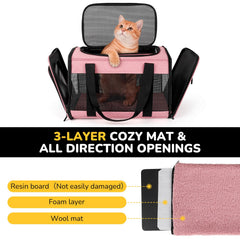 Hipubby carrier side mesh panel for improved airflow during travel.