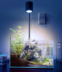 Hiro Aquatics aluminum-bodied LED light offering durable nano tank performance.
