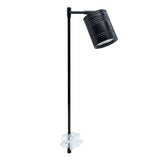 Hiro Aquatics LED light in tank with full-spectrum COB for vibrant plant growth.