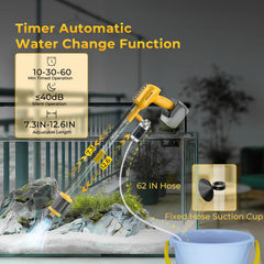 HiTauing smart timer enables automated water changes with simple interval settings
