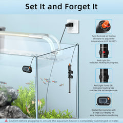 HiTauing thick-glass tube for durable protection.
