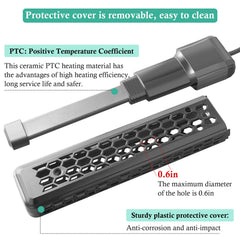 Hitop removable protective cover for easy cleaning and safety