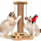 HivaolJoy scratching post assembly for quick setup in busy homes.