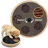 HMEEN dog nail scratch board with treat box demonstrates built in rewards for paw care