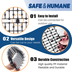 Hmyomina scat mat helps protect furniture from cat access