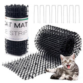 Hmyomina scat mat outdoor protector with spikes deterring pets from lawn