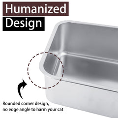 HNeekyr anti-slip base keeps the box steady on floors