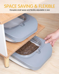 HOYTAMDAR food-grade material ensures durable pet food storage.