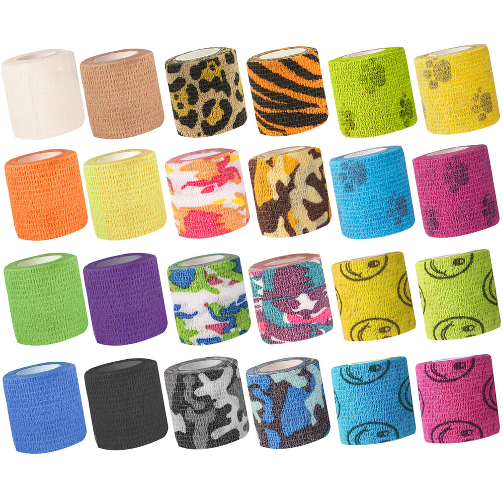 HOCTRAKA vet wrap with assorted patterns for comfortable, secure wraps.