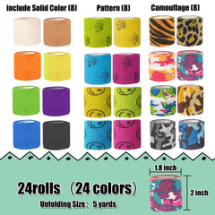 HOCTRAKA vet wrap breathable nonwoven material for skin-friendly bandaging.