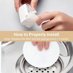 HOETEK Pawccoli pump sponges enable easy compatibility with the fountain's pump.