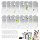 HOETEK SEIRMEP 101oz filter pack for fresh, filtered water in your cat fountain.