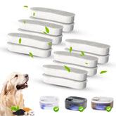 HOETEK WOPET 6L 12-pack filters ready for quick replacement to maintain clean water