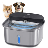 HOLAPAW cordless fountain in a bright kitchen for versatile pet hydration