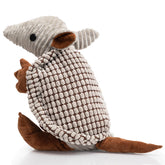 Hollypet Armadillo toy gray 10in ready for playful fetch and cuddles.