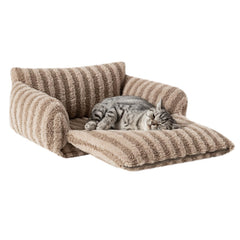 Hollypet bed highlights egg-crate foam support for joints and muscles.