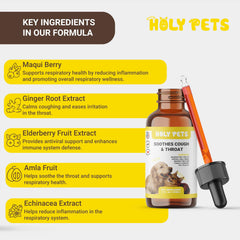 Dropper-dispensing visual shows easy, mess-free dosing for pet owners.