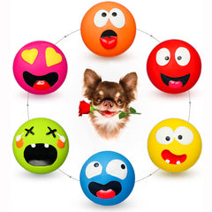 HOLYSTEED squeaky flat-ball toy for small dogs promotes engaging play sessions