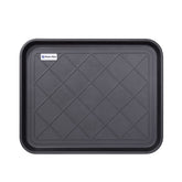 Home-Man boot tray mat used indoors and outdoors to protect floors.