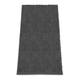 HOMEK absorbent dog door mat soaking moisture from muddy paws at the doorway