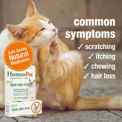 HomeoPet Feline Skin and Itch being mixed into water for simple feeding