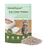 HomeRoyce cat litter pellets for double-layer boxes with odor-control design.