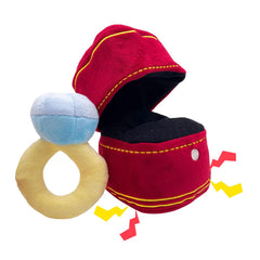 HomeSoGood dog wedding themed toy, a playful novelty for pet celebrations
