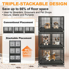 Homey Pet heavy duty steel frame ensures durable daily use