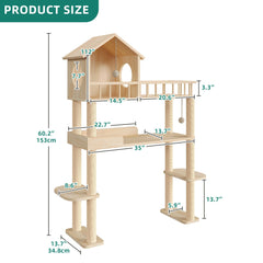 Homiflex solid wood frame offers durable support for large pets and busy households.