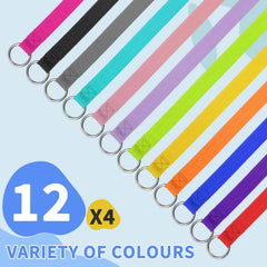 Homimp 6ft slip lead bulk pack showing color variety