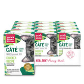 The Honest Kitchen cat pate pack-12 displayed for convenient, grain-free nutrition.