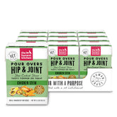 The Honest Kitchen Pour Overs hip joint bottle highlights omega-rich fish oil for joint support.