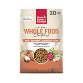 The Honest Kitchen beef-oats clusters in a bowl showing balanced nutrition