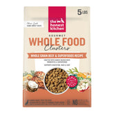 The Honest Kitchen 5lb bag of whole-food clusters shows premium, human-grade nutrition for dogs.