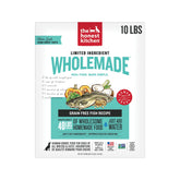 The Honest Kitchen Wholemade fish dog food in a 10 lb box for easy bulk feeding.