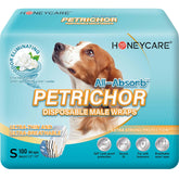 Honey Care All-Absorb Petrichor wrap closeup highlights slim, high-absorption core for quick drying