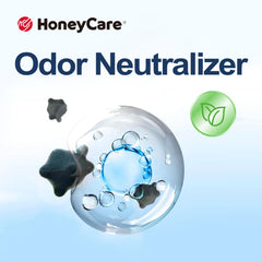 Honey Care pad with built-in attractant and odor neutralizer