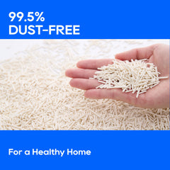 HoneyCare Tofu Litter odor control helps keep your home feeling fresh.
