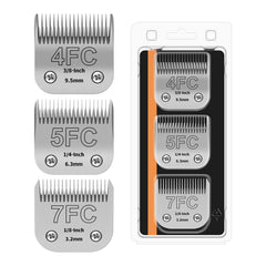 HONGNAL 4FC blade in stainless steel and ceramic for precise grooming.