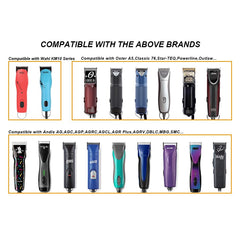 HONGNAL professional replacement blades for barber and grooming use.