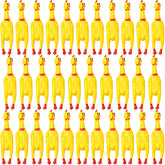 Honoson squeaking chicken toy 12inch yellow promotes playful interaction and pet enrichment.