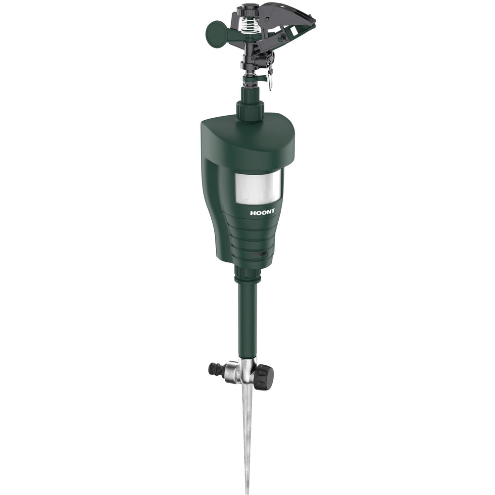 Hoont Cobra Animal Repeller with solar detection protecting your yard