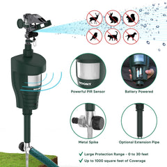 Hoont Cobra Range adjustable 0 to 30 feet for flexible outdoor deterrence