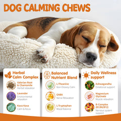 Hoozzch hemp calming chews, chicken flavor, easy to administer.